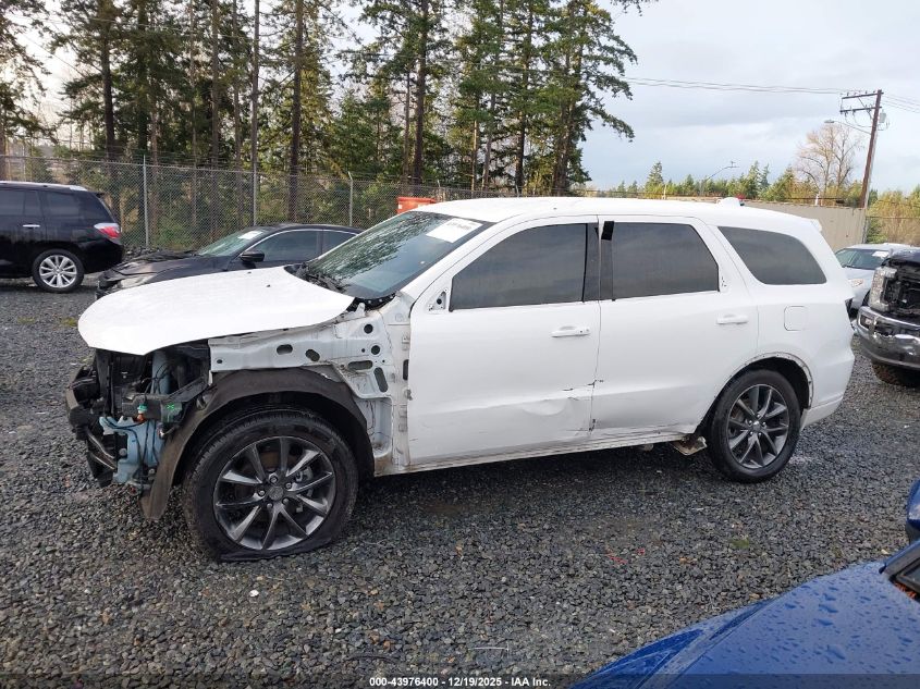 2018 Dodge Durango Gt Awd VIN: 1C4RDJDG4JC290669 Lot: 43976400