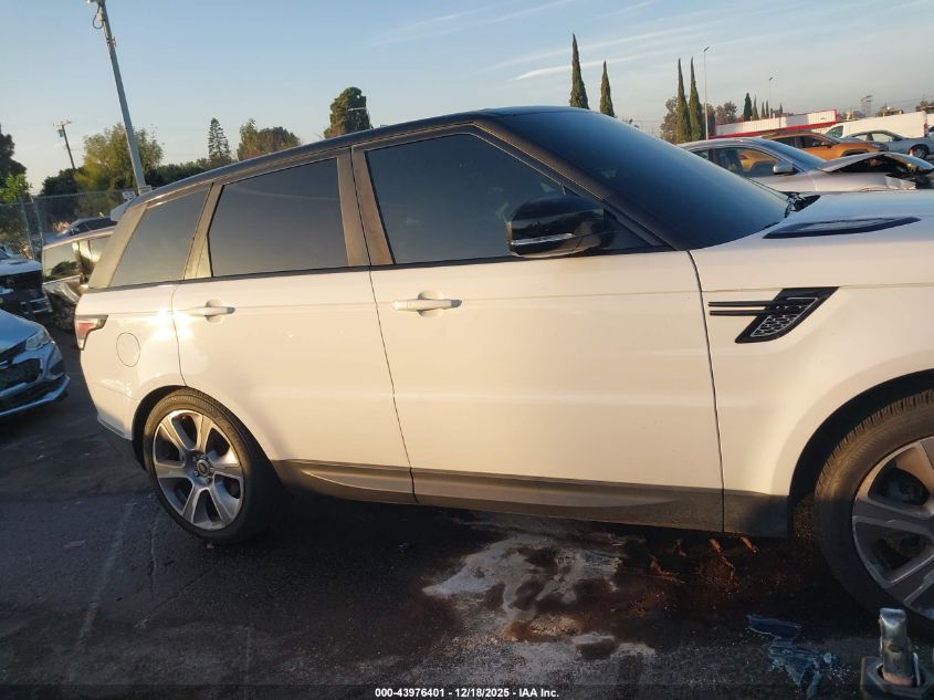 2015 Land Rover Range Rover Sport 3.0L V6 Supercharged Hse VIN: SALWR2VF9FA618650 Lot: 43976401