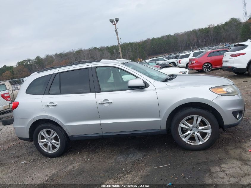 2012 Hyundai Santa Fe Limited V6 VIN: 5XYZK4AG1CG100515 Lot: 43976406