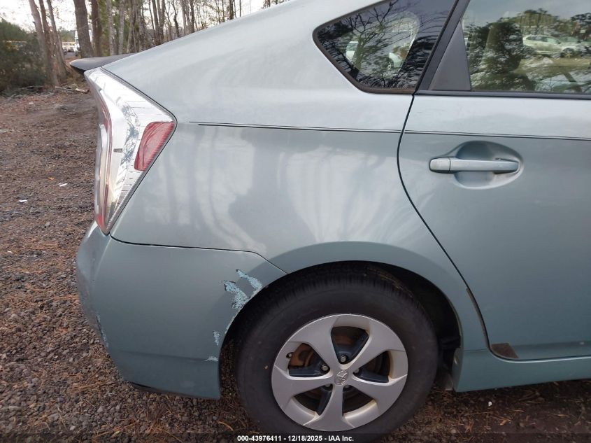 2012 Toyota Prius Two VIN: JTDKN3DU8C1564776 Lot: 43976411