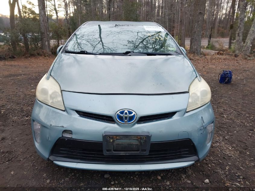 2012 Toyota Prius Two VIN: JTDKN3DU8C1564776 Lot: 43976411