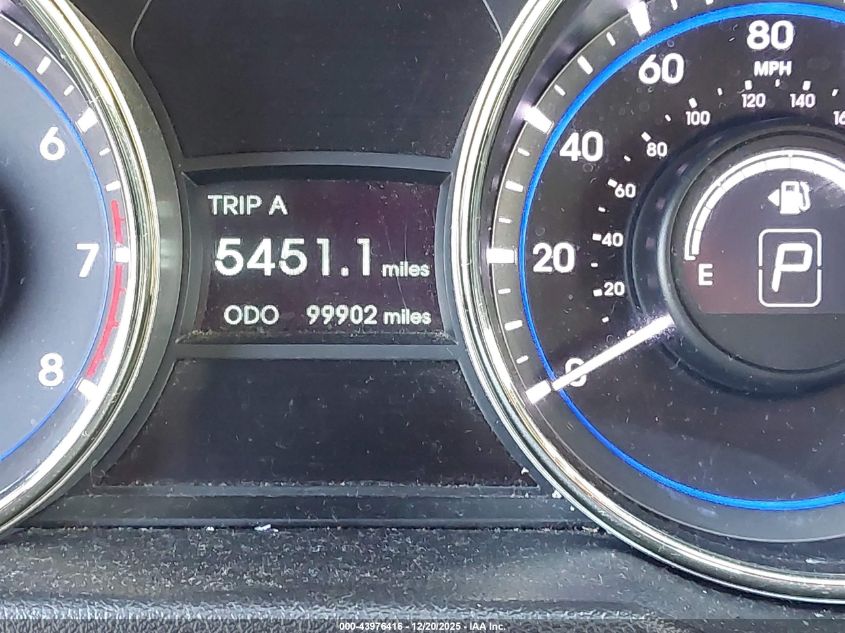 2013 Hyundai Sonata Gls VIN: 5NPEB4AC8DH631121 Lot: 43976416