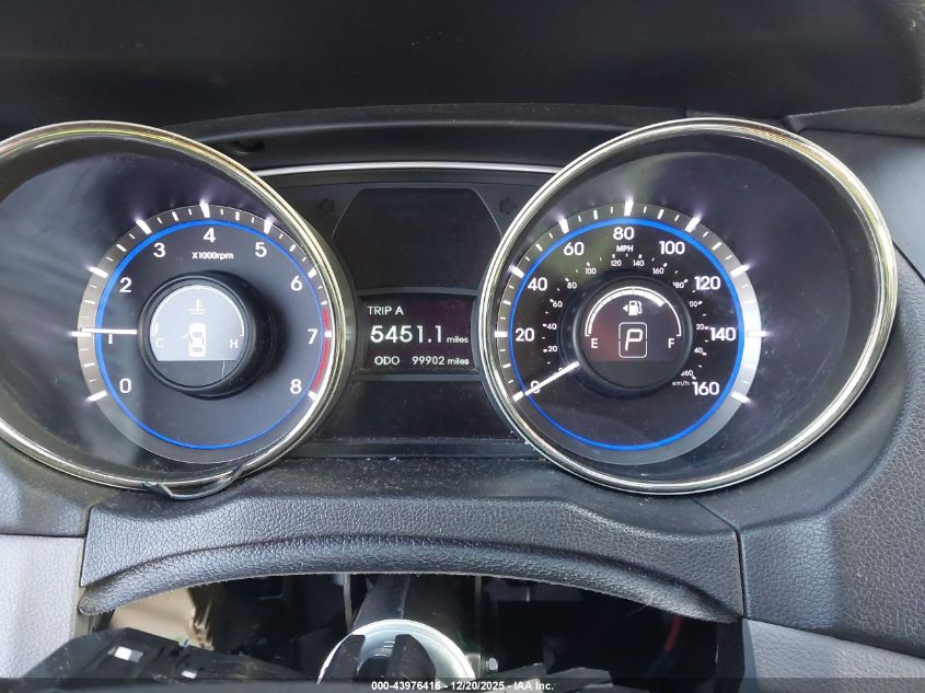 2013 Hyundai Sonata Gls VIN: 5NPEB4AC8DH631121 Lot: 43976416