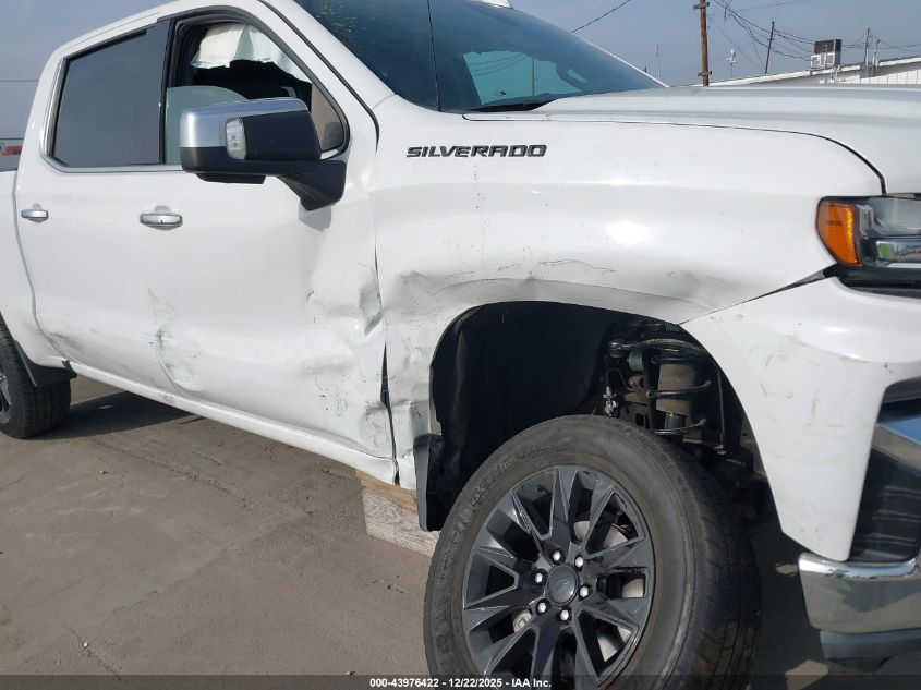 2021 Chevrolet Silverado 1500 2Wd Short Bed Ltz VIN: 1GCPWEEDXMZ216350 Lot: 43976422