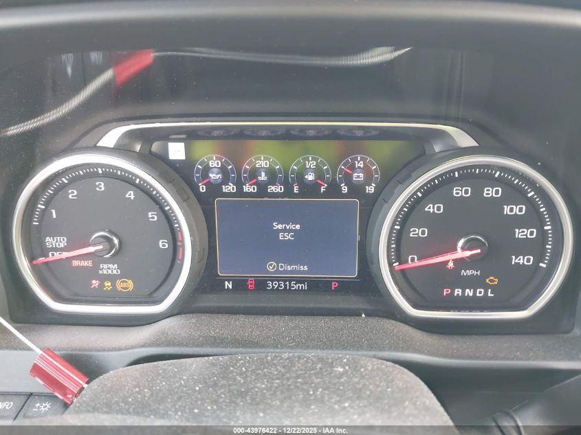 2021 Chevrolet Silverado 1500 2Wd Short Bed Ltz VIN: 1GCPWEEDXMZ216350 Lot: 43976422