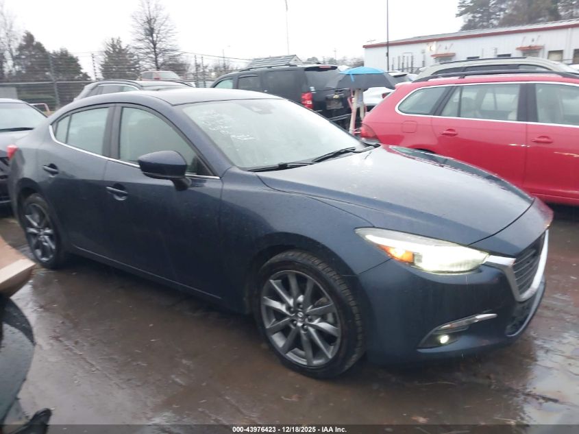 2018 Mazda Mazda3 Grand Touring VIN: 3MZBN1W36JM257189 Lot: 43976423