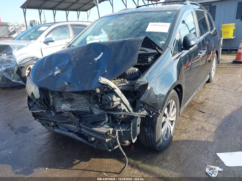 2015 Honda Odyssey Ex-L VIN: 5FNRL5H68FB062003 Lot: 43976424