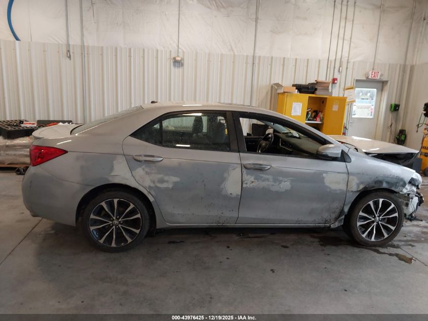 2017 Toyota Corolla Se VIN: 2T1BURHE3HC799596 Lot: 43976425