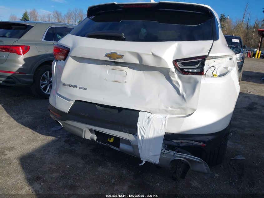 2023 Chevrolet Blazer Awd 2Lt VIN: 3GNKBHR4XPS128621 Lot: 43976441