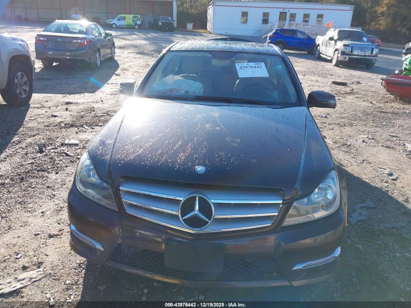 2012 Mercedes-Benz C 350 Sport VIN: WDDGF5HB3CR213062 Lot: 43976442