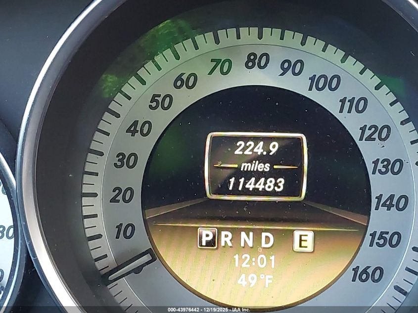 2012 Mercedes-Benz C 350 Sport VIN: WDDGF5HB3CR213062 Lot: 43976442