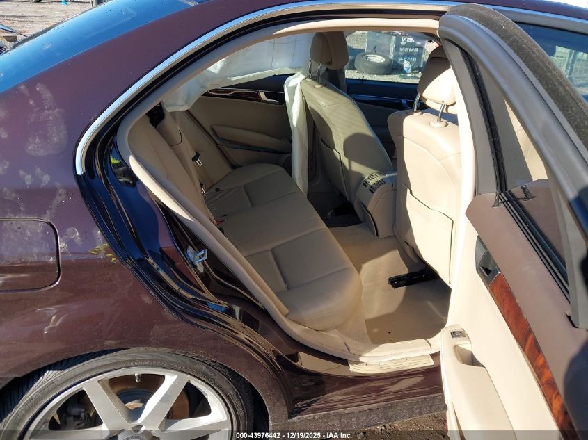 2012 Mercedes-Benz C 350 Sport VIN: WDDGF5HB3CR213062 Lot: 43976442