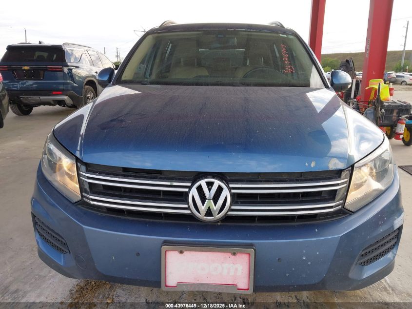 2017 Volkswagen Tiguan 2.0T S VIN: WVGAV7AX7HW503846 Lot: 43976449