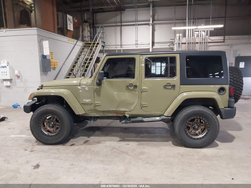 2013 Jeep Wrangler Unlimited Sahara VIN: 1C4BJWEG6DL604297 Lot: 43976463