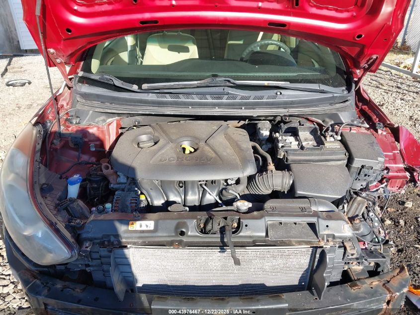 2013 Hyundai Elantra Gls VIN: 5NPDH4AE9DH288105 Lot: 43976467