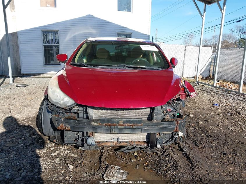 2013 Hyundai Elantra Gls VIN: 5NPDH4AE9DH288105 Lot: 43976467