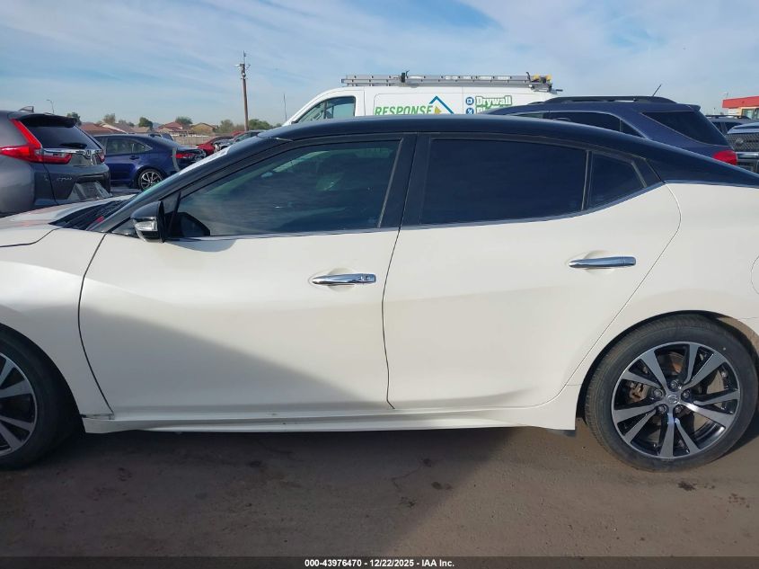 2018 Nissan Maxima 3.5 Sv VIN: 1N4AA6AP3JC375998 Lot: 43976470