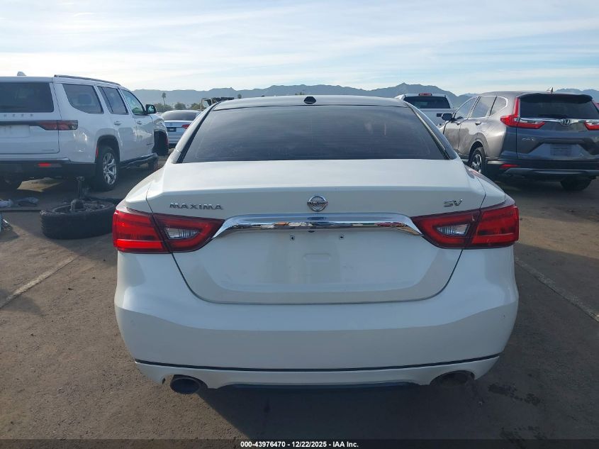 2018 Nissan Maxima 3.5 Sv VIN: 1N4AA6AP3JC375998 Lot: 43976470