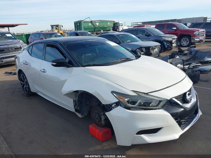 2018 Nissan Maxima 3.5 Sv VIN: 1N4AA6AP3JC375998 Lot: 43976470