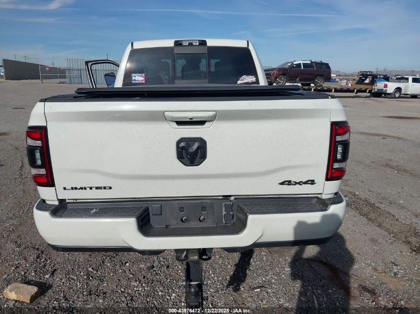 2021 Ram 2500 Limited 4X4 6'4 Box VIN: 3C6UR5TLXMG649811 Lot: 43976472