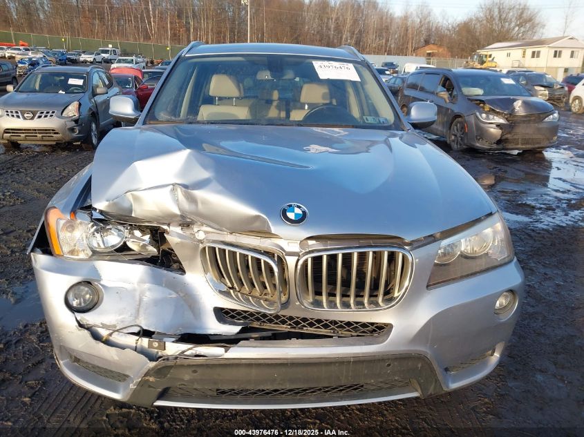 2013 BMW X3 xDrive28I VIN: 5UXWX9C57D0A25759 Lot: 43976476
