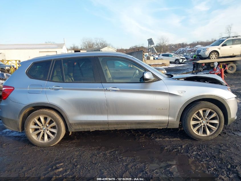 2013 BMW X3 xDrive28I VIN: 5UXWX9C57D0A25759 Lot: 43976476