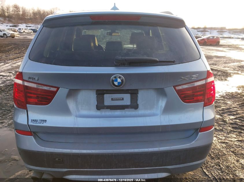 2013 BMW X3 xDrive28I VIN: 5UXWX9C57D0A25759 Lot: 43976476