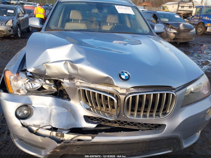 2013 BMW X3 xDrive28I VIN: 5UXWX9C57D0A25759 Lot: 43976476