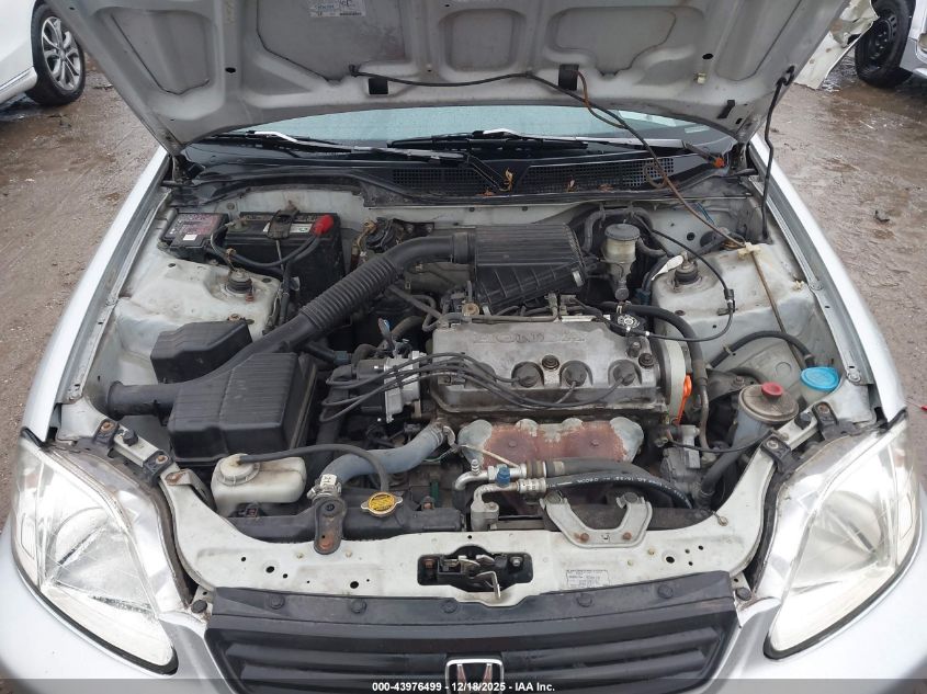 2000 Honda Civic Value Package VIN: 2HGEJ6613YH577684 Lot: 43976499