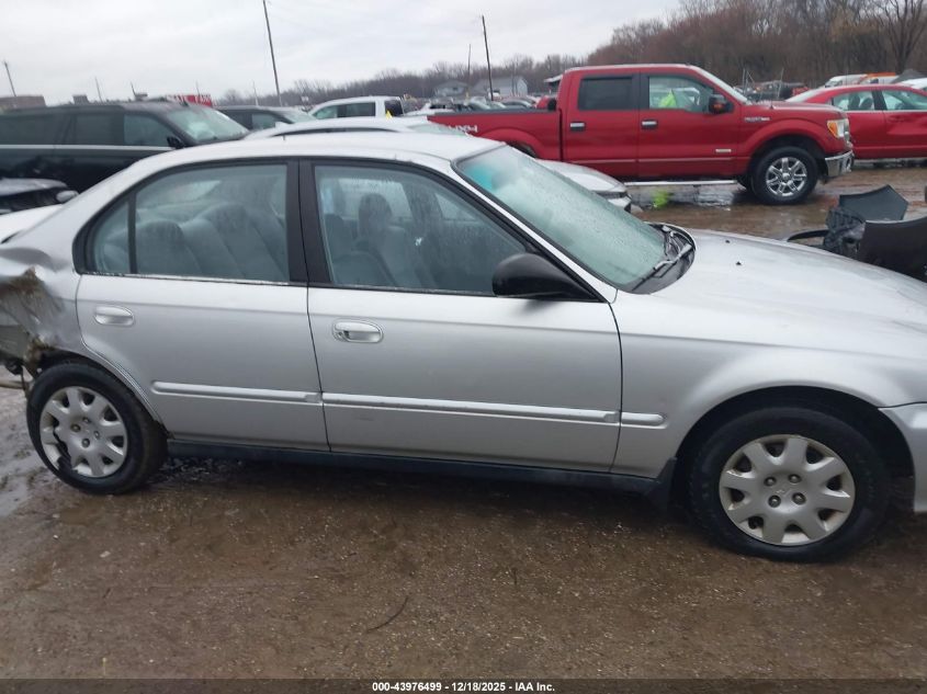 2000 Honda Civic Value Package VIN: 2HGEJ6613YH577684 Lot: 43976499