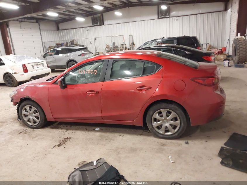 2014 Mazda Mazda3 I Sport VIN: JM1BM1U71E1134320 Lot: 43976517