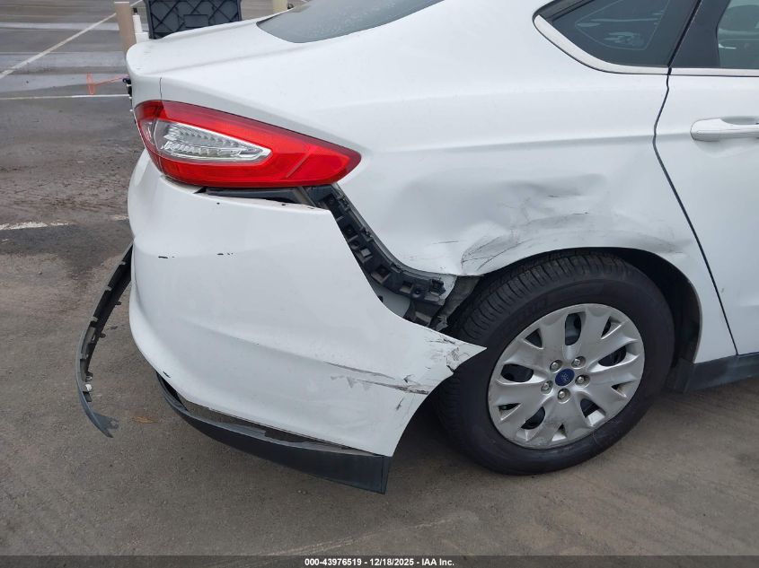 2013 Ford Fusion S VIN: 3FA6P0G75DR224191 Lot: 43976519