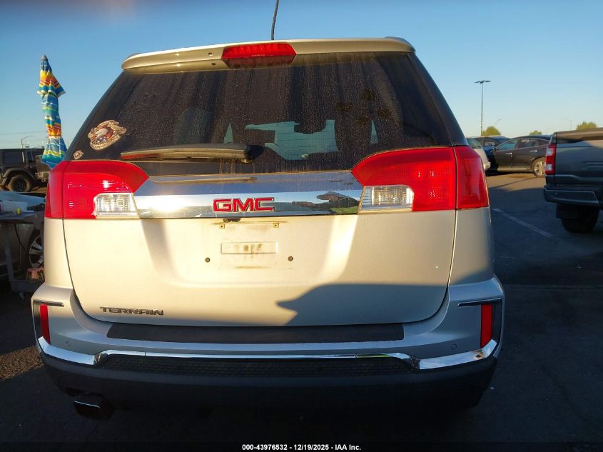 2017 GMC Terrain Slt VIN: 2GKALPEK9H6318852 Lot: 43976532