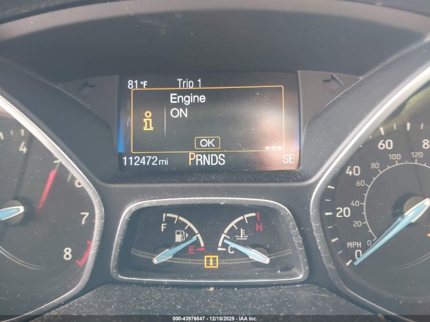 2015 Ford Focus Se VIN: 1FADP3F29FL273538 Lot: 43976547