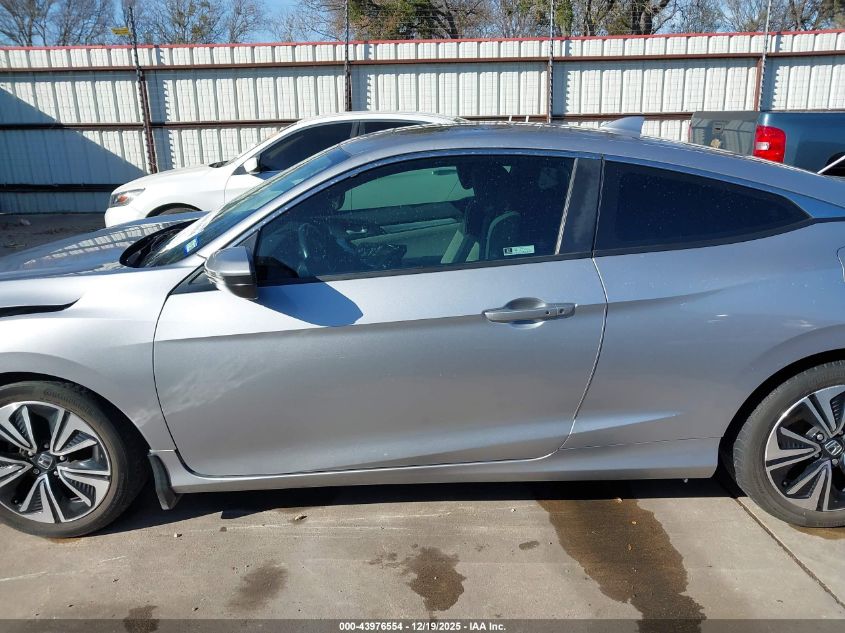 2018 Honda Civic Ex-T VIN: 2HGFC3B35JH357554 Lot: 43976554