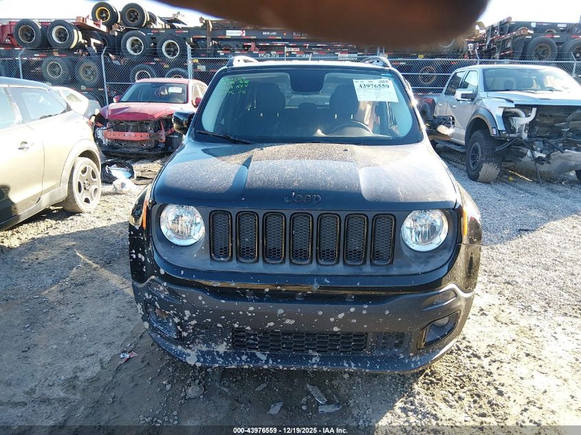 2017 Jeep Renegade Altitude Fwd VIN: ZACCJABB6HPG69720 Lot: 43976559