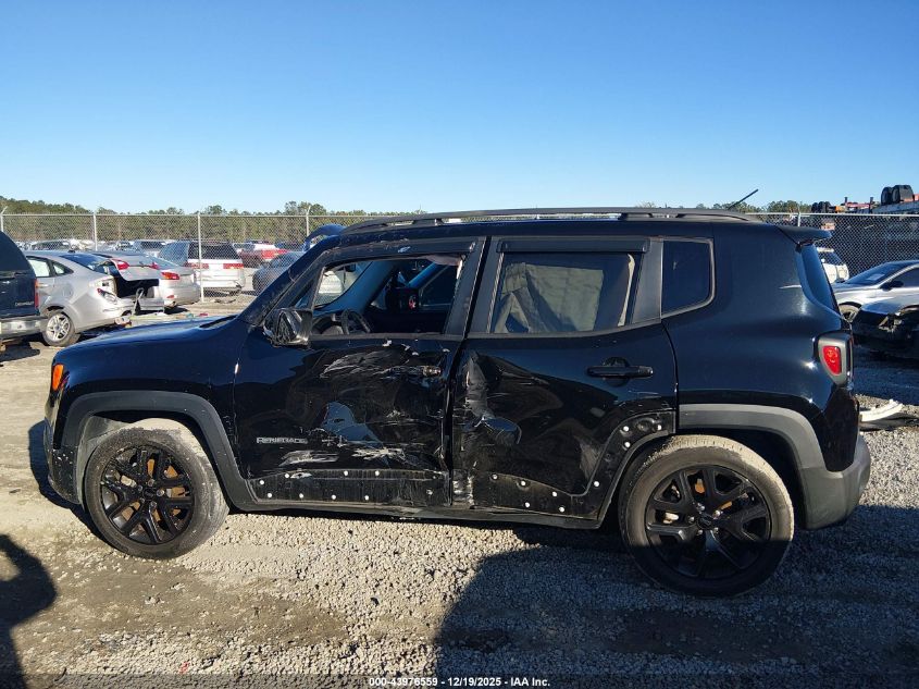 2017 Jeep Renegade Altitude Fwd VIN: ZACCJABB6HPG69720 Lot: 43976559