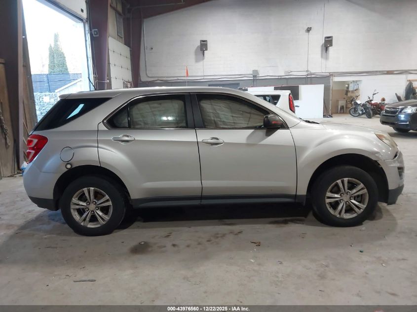 2017 Chevrolet Equinox Ls VIN: 2GNALBEK5H1508439 Lot: 43976560