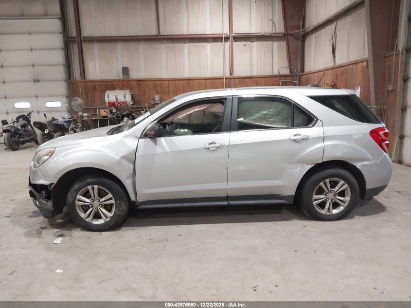 2017 Chevrolet Equinox Ls VIN: 2GNALBEK5H1508439 Lot: 43976560