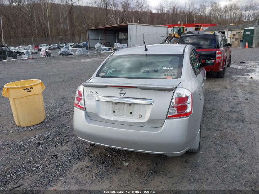 2011 Nissan Sentra 2.0S VIN: 3N1AB6AP7BL648263 Lot: 43976562