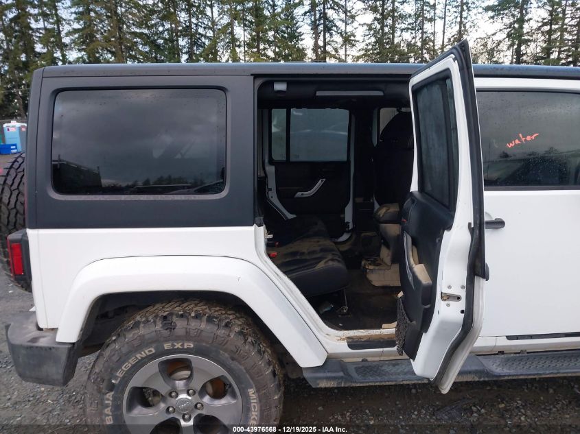 2016 Jeep Wrangler Unlimited Sahara VIN: 1C4HJWEG7GL234556 Lot: 43976568