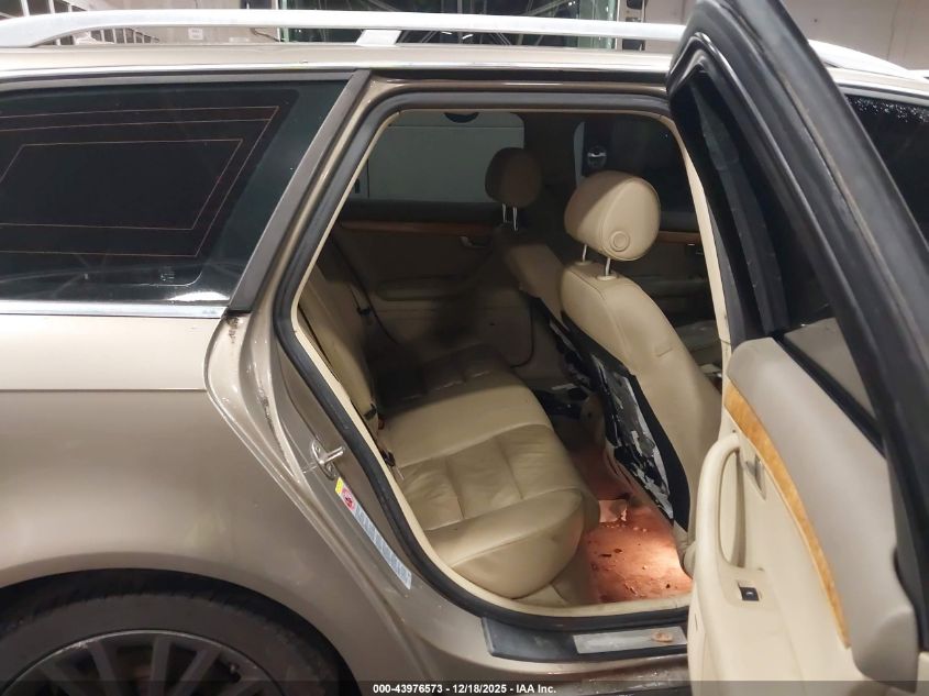 2007 Audi A4 3.2 Avant VIN: WAUKH98E57A010840 Lot: 43976573