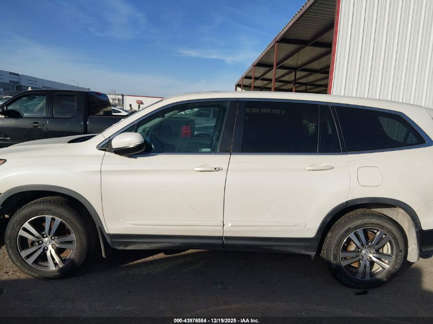 2018 Honda Pilot Ex-L VIN: 5FNYF6H59JB029200 Lot: 43976584