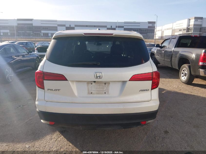 2018 Honda Pilot Ex-L VIN: 5FNYF6H59JB029200 Lot: 43976584