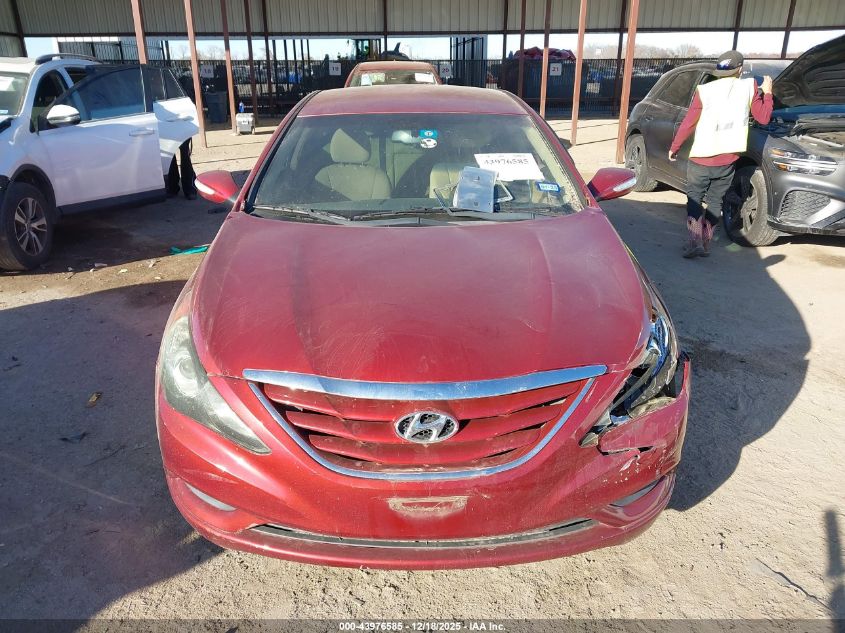 2012 Hyundai Sonata Gls VIN: 5NPEB4AC5CH384977 Lot: 43976585