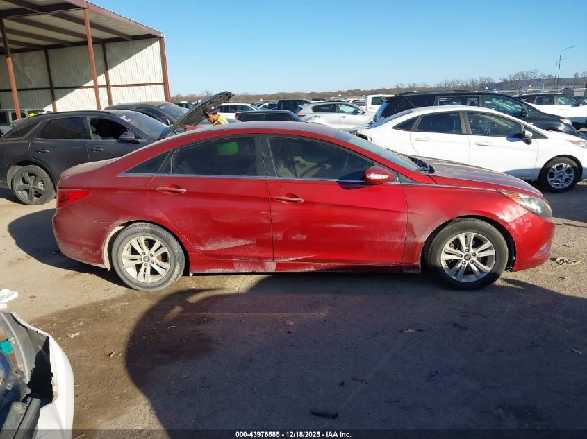 2012 Hyundai Sonata Gls VIN: 5NPEB4AC5CH384977 Lot: 43976585