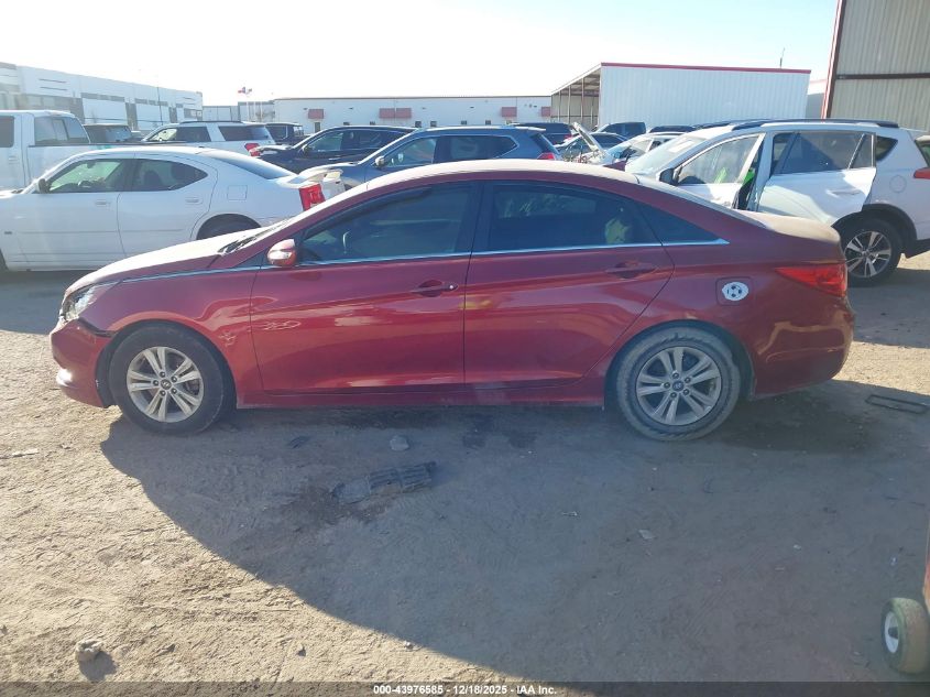 2012 Hyundai Sonata Gls VIN: 5NPEB4AC5CH384977 Lot: 43976585