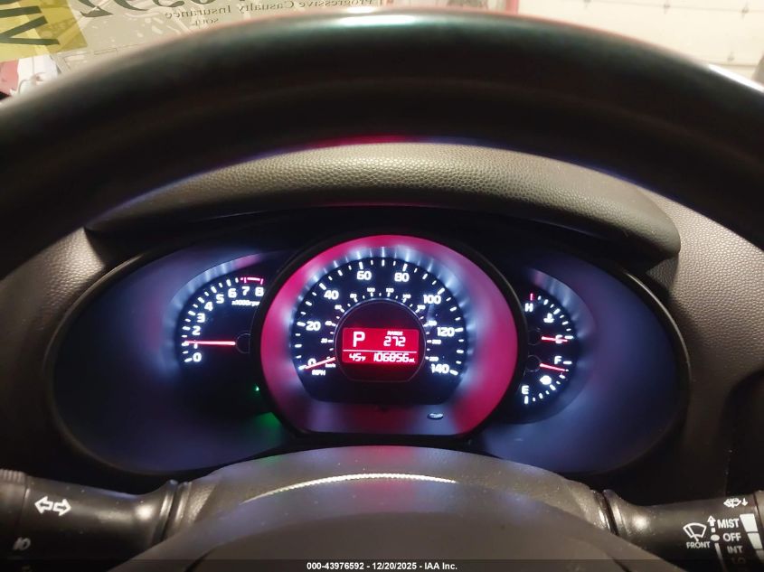 2017 Kia Soul + VIN: KNDJP3A50H7481169 Lot: 43976592