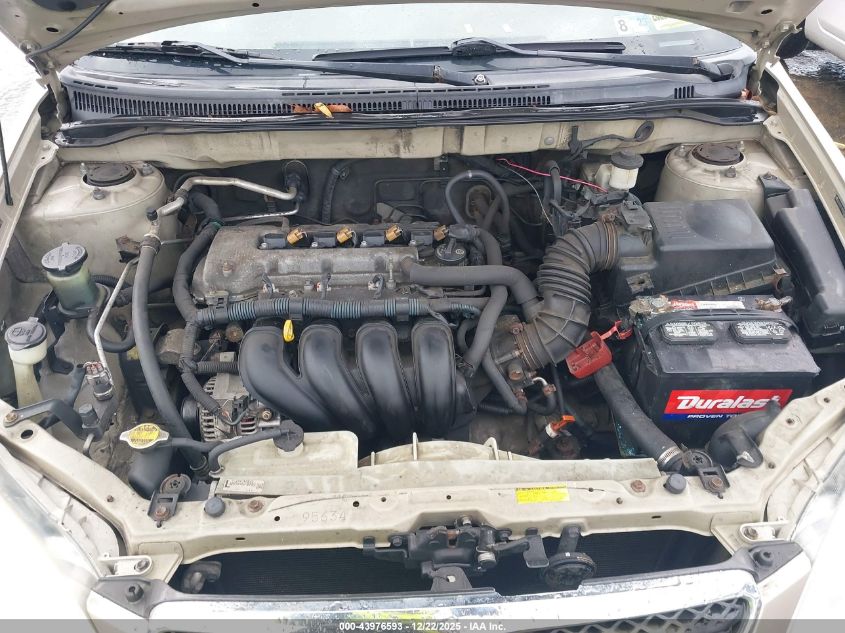 2008 Toyota Corolla Ce VIN: 2T1BR32E48C925522 Lot: 43976593