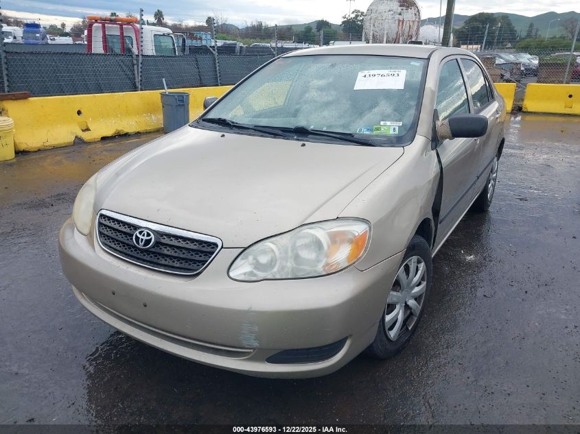 2008 Toyota Corolla Ce VIN: 2T1BR32E48C925522 Lot: 43976593